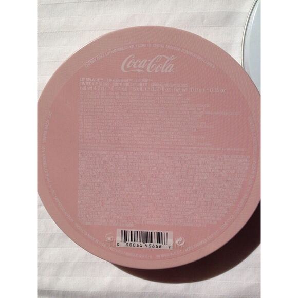 Coca-Cola Cherry Coke Lip Happiness Kit In A Collectable Tin (tin Inside too!) - Picture 5 of 8